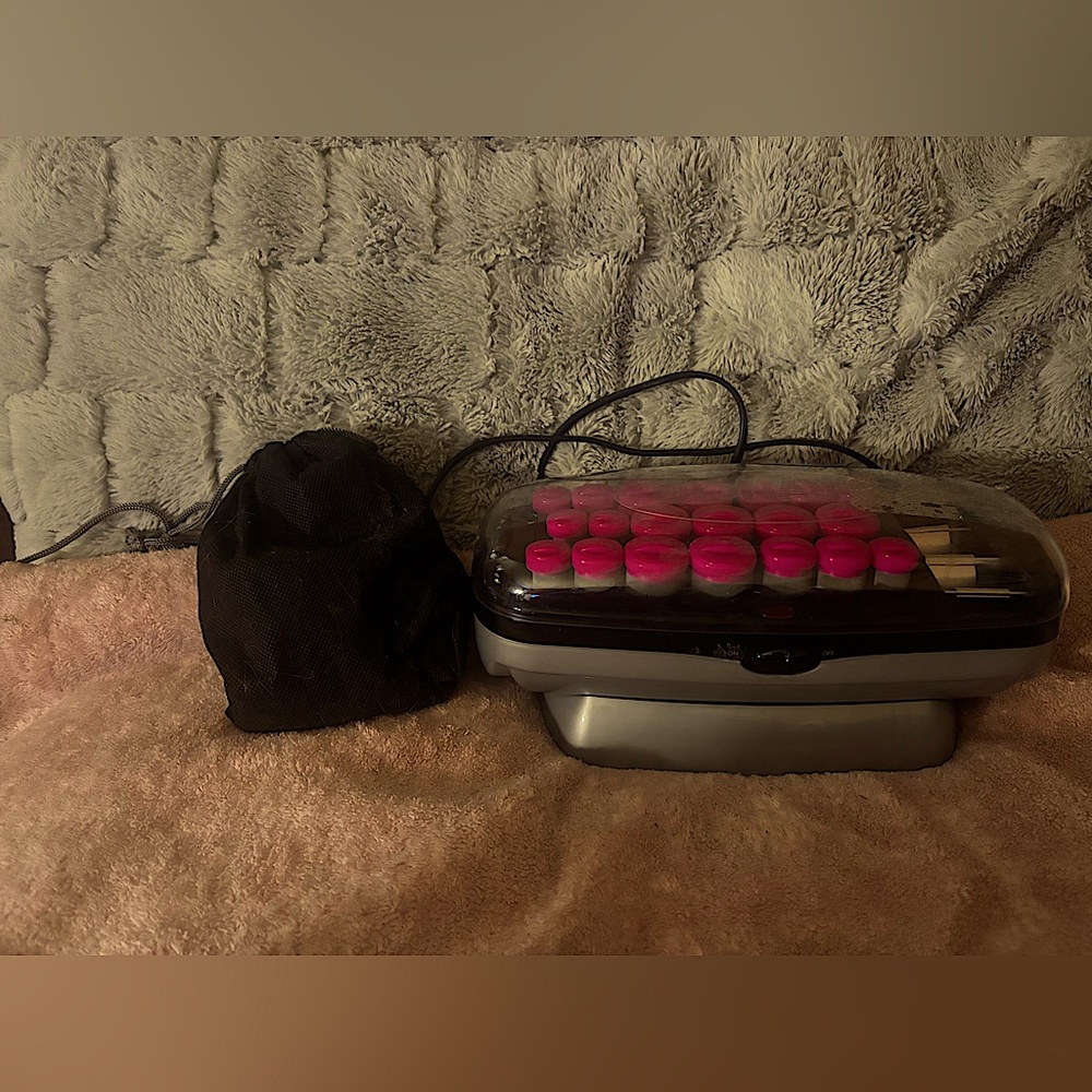 Conair hot wax rollers with clips